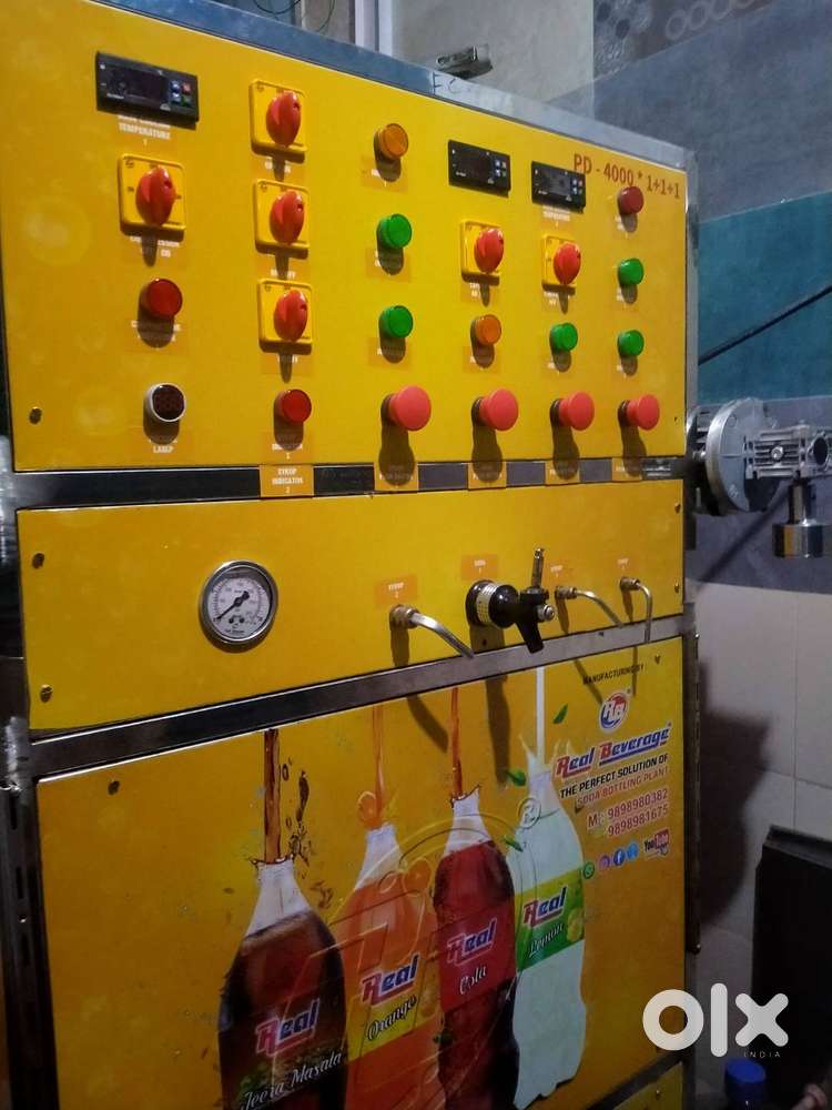 3+1 Double Compressor Soda Bottling plant
