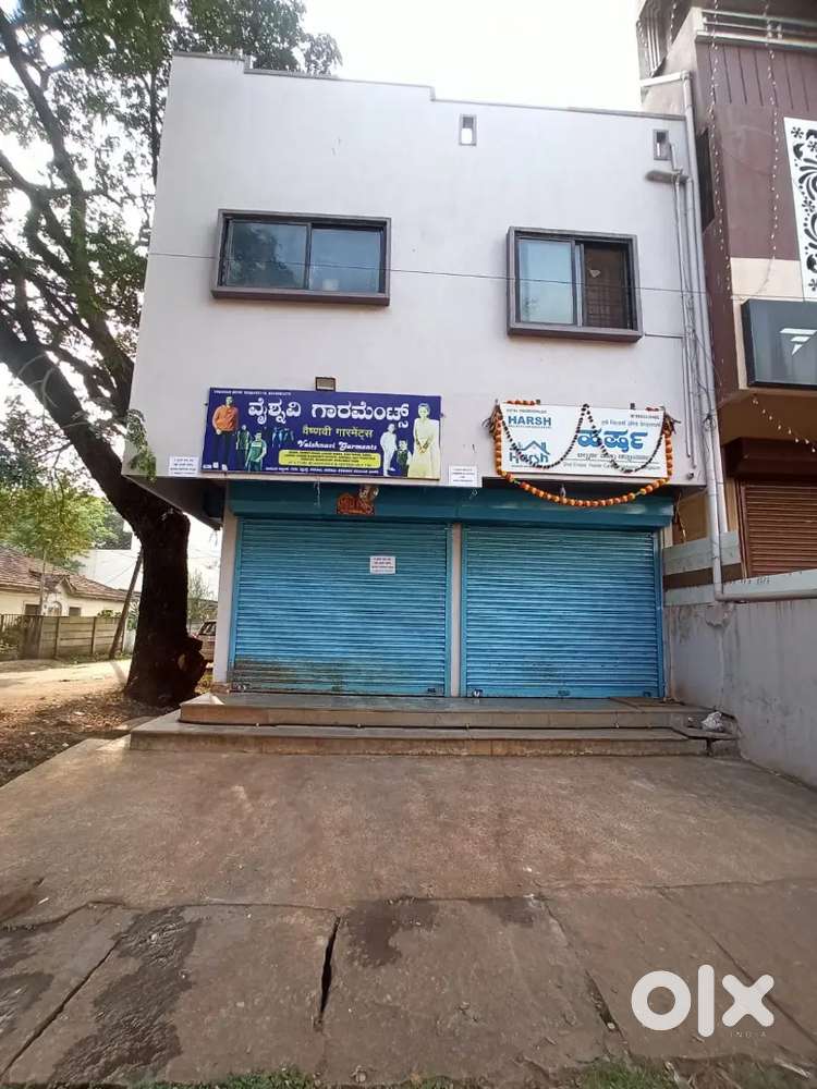 170sqft 2shops for commercial or office use 2 cross Nazar camp vadgaon