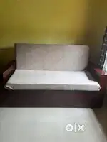 Sofa cum Bed made of Bonsum wood (Assam teak wood)