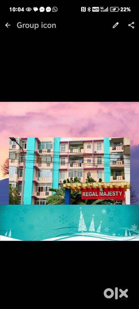 3BHK semi Furnished flat in Kahilipara Main road for Rent