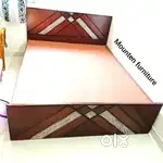 Mountain furniture sell for new Queen size cot with wholesale price
