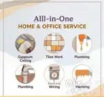 All in One Home  Services –Ceiling, Tiles, Plumbing, Wiring, Painting