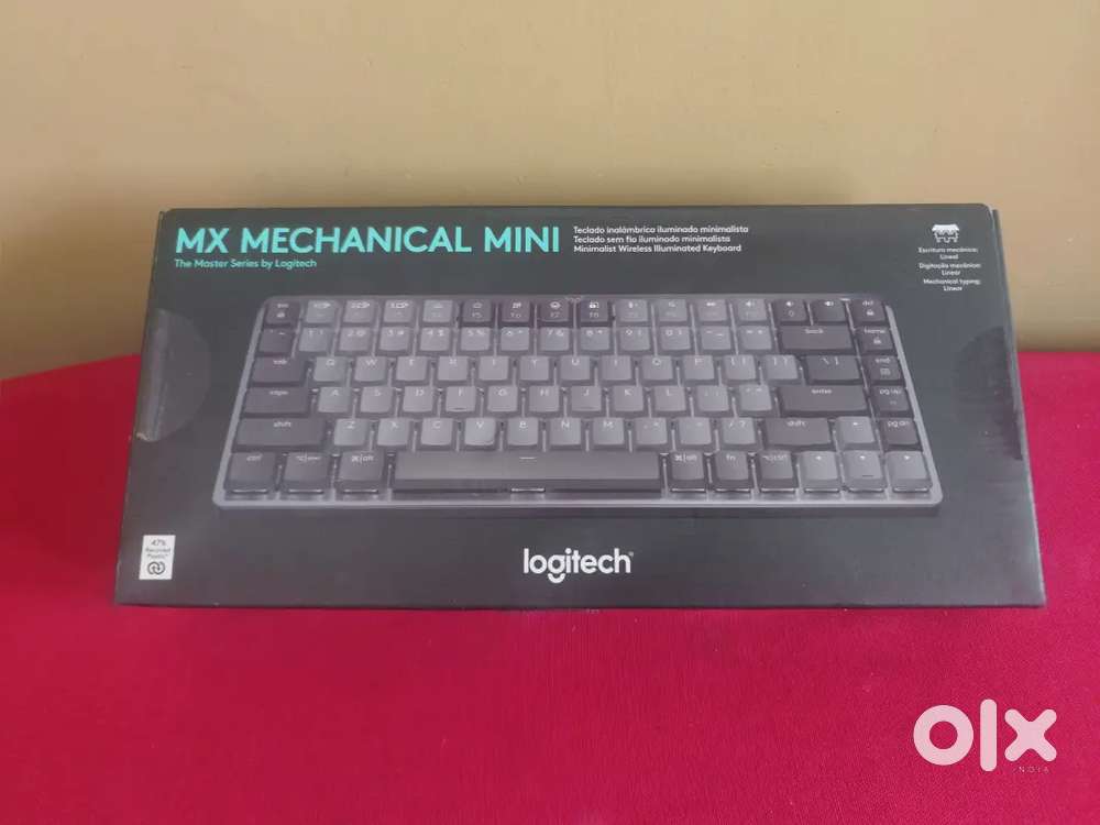 Logitech MX Mechanical Mini Wireless Illuminated Keyboard brand new