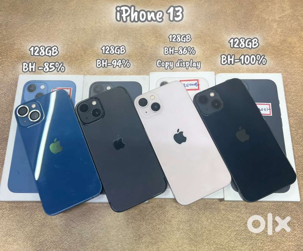 iphone 13 A+ conditon 128GB To 256GB