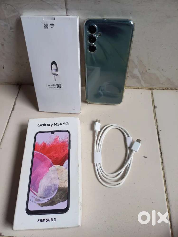 Sumsung m34 5g tiptop condition