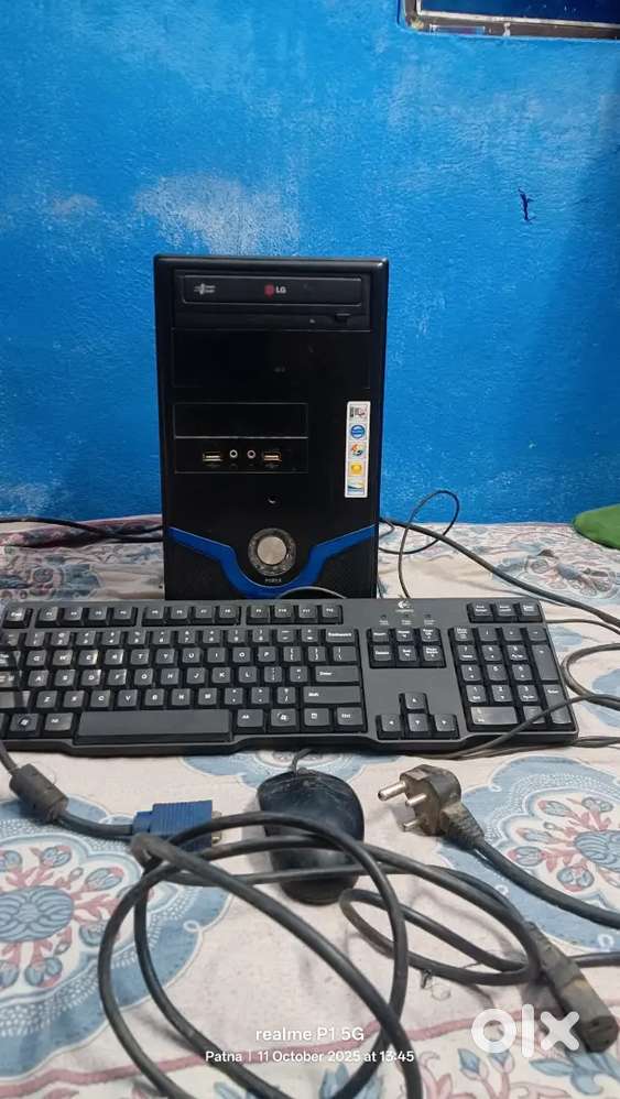 Cpu,mouse , keyboard