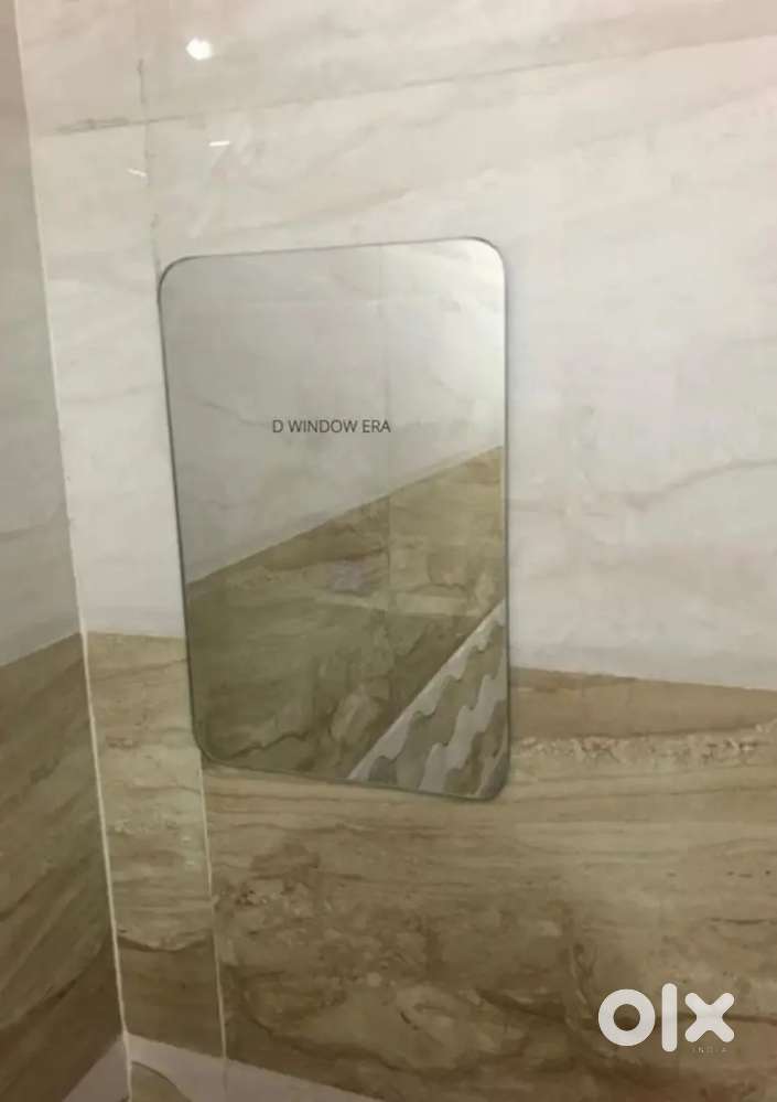 Frameless Rectangular Wall Mirror for Parlour/Saloon/Bathroom
