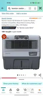 Kenstar cooler 60 liter