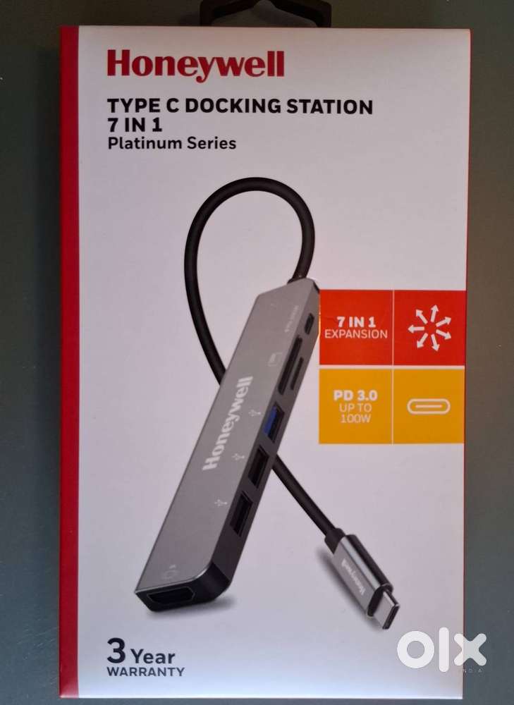 Honeywell Type C Docking Station 7 in 1 Platinum Series
