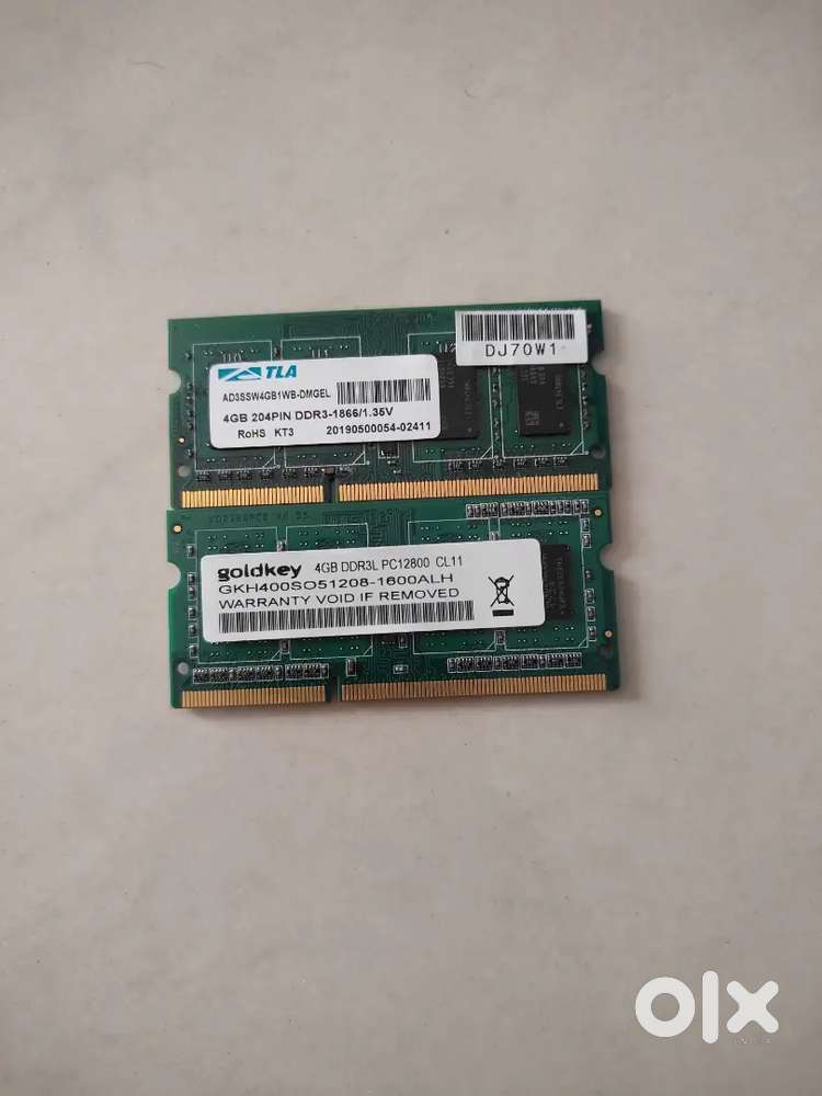 RAM DDR3 2pcs New