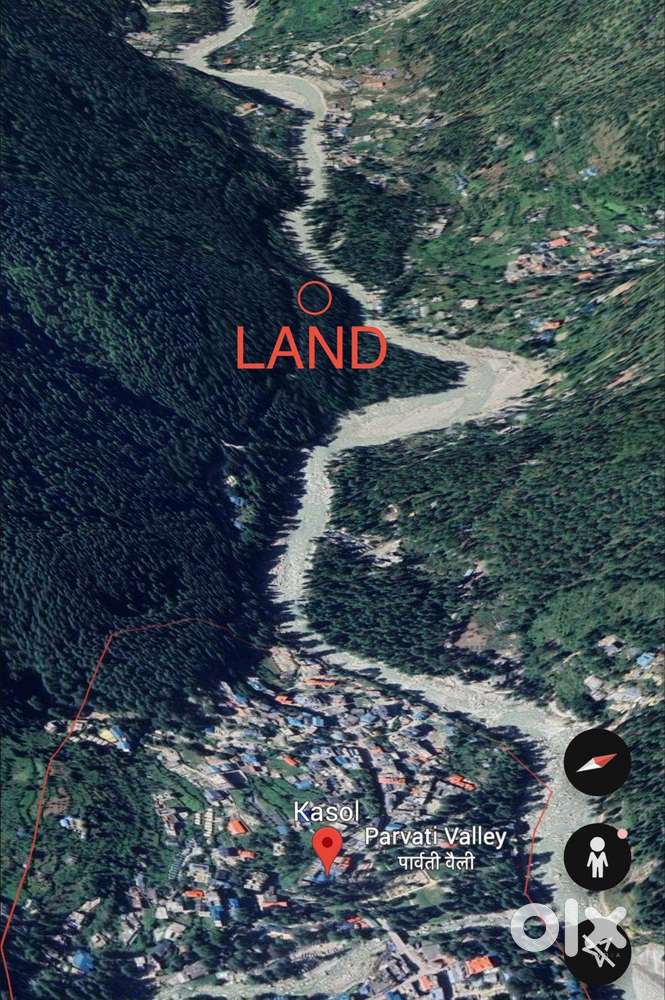 Riverside Property for Sale in Kasol  Road Touch Land  Perfect for R