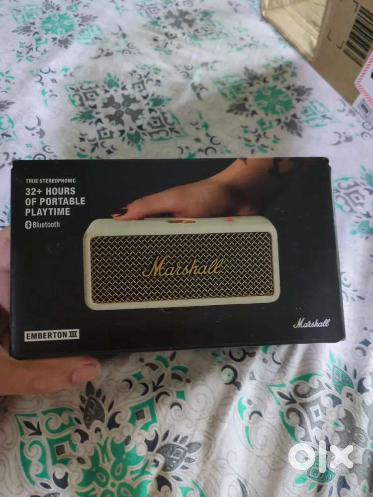 MARSHALL EMBERTON 3 BRAND NEW SEALED