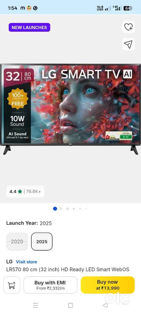 LG smart tv