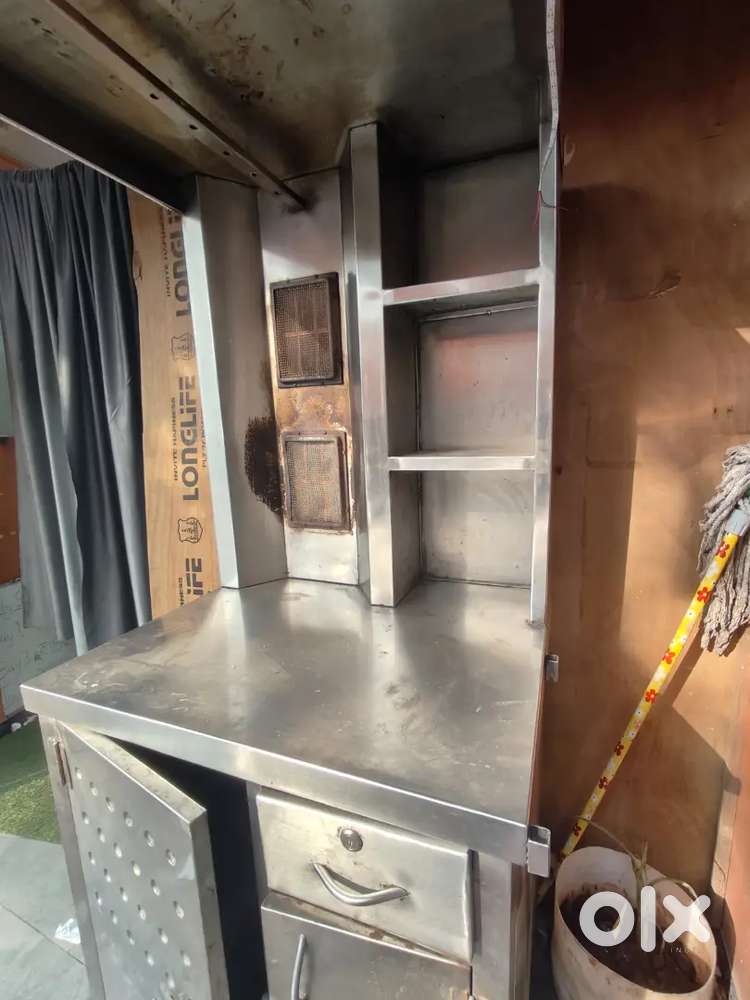 Shawarma machine with 2 Burner