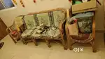 3 Cane Sofa
