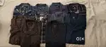 Mildly used Branded shirts Rs. 100 each piece
