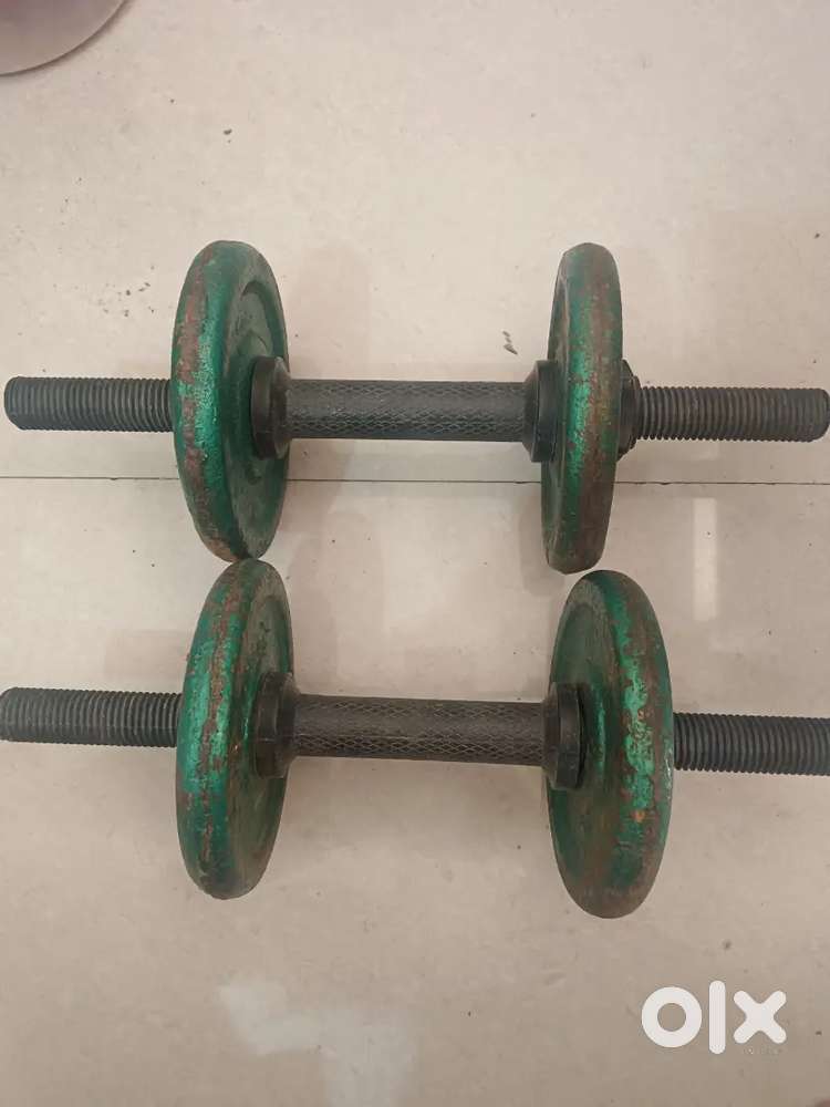 Cast iron Dumble 5kg×2= 10 kg