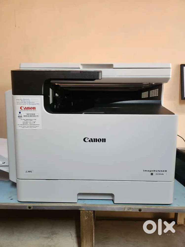 4 month used  canon photostat machine