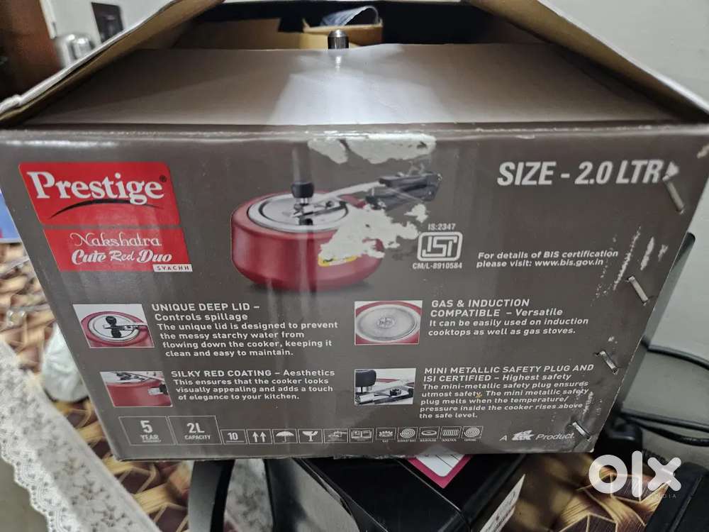 Prestige 2 ltr brand new packed  pressure cooker