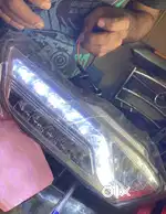 Volkswagen polo 2014-18 led fog lamp with drl and matrix indicators
