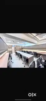 Commercial furnished office available on rent MG road indore