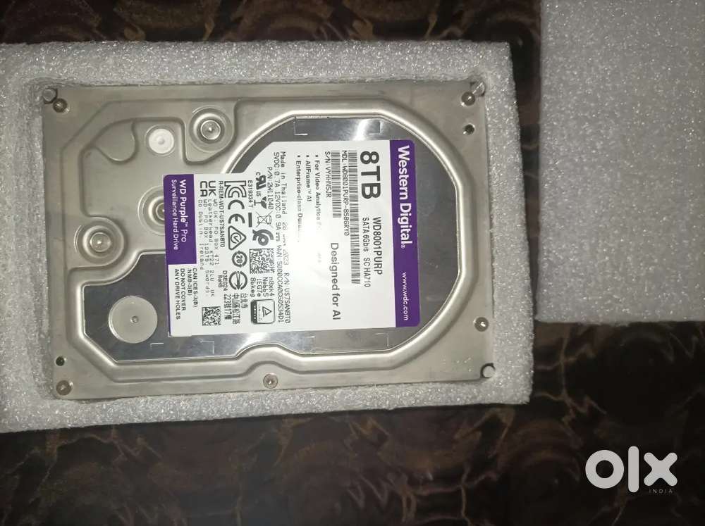 Western digital hard disk 8 TB