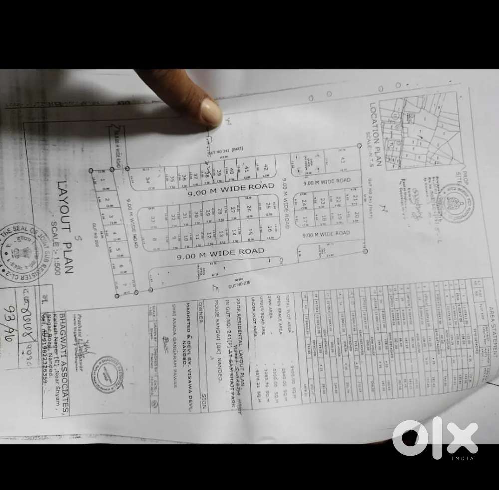 NA 42 Plot for sale, Vistarit colony, near Darul arqam school