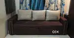 Sofa Cumbed Teakwood almost New