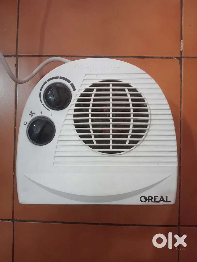 OREAL Room Heater – Fan & Heat Mode  Excellent Working Condition