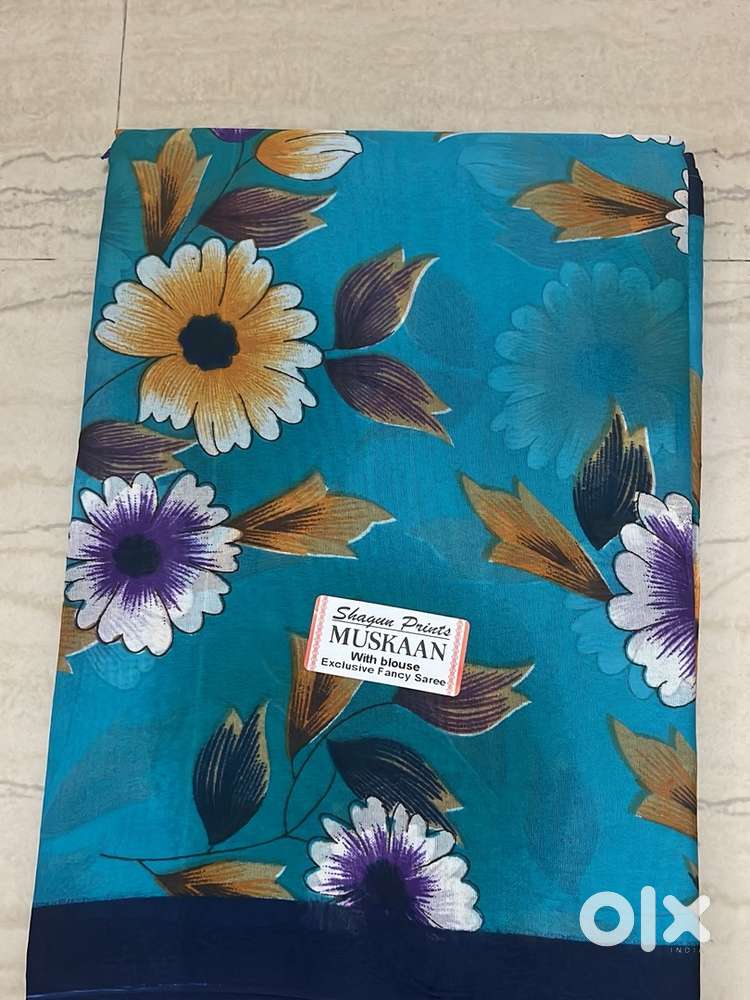 New Arrivals - Fancy cotton sarees at just Rs.295