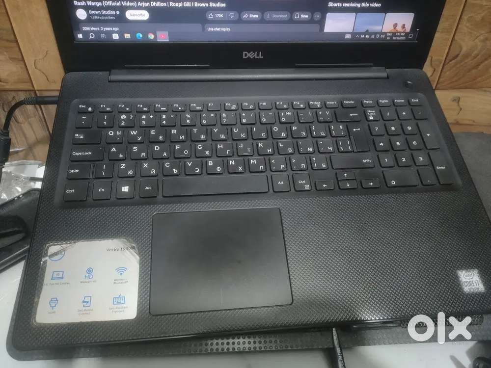 Dell laptop i7 8 gen