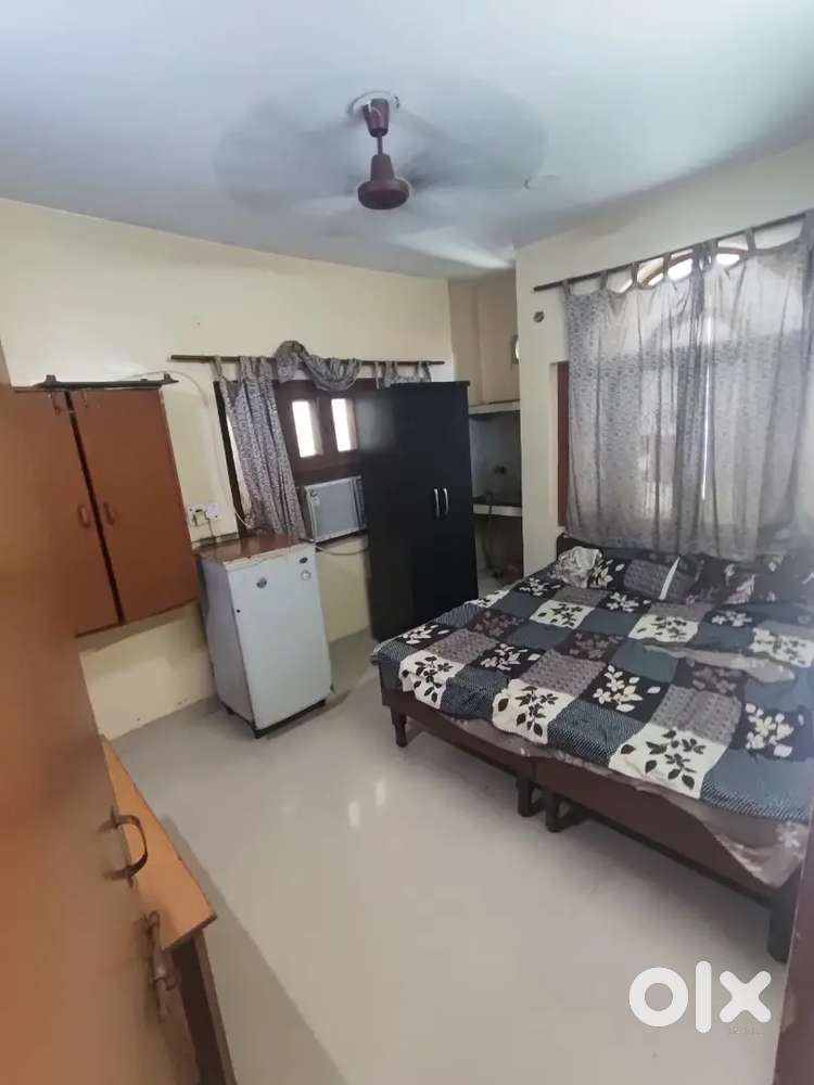 Rent 10000 1RK fully furnished flat sarita vihar