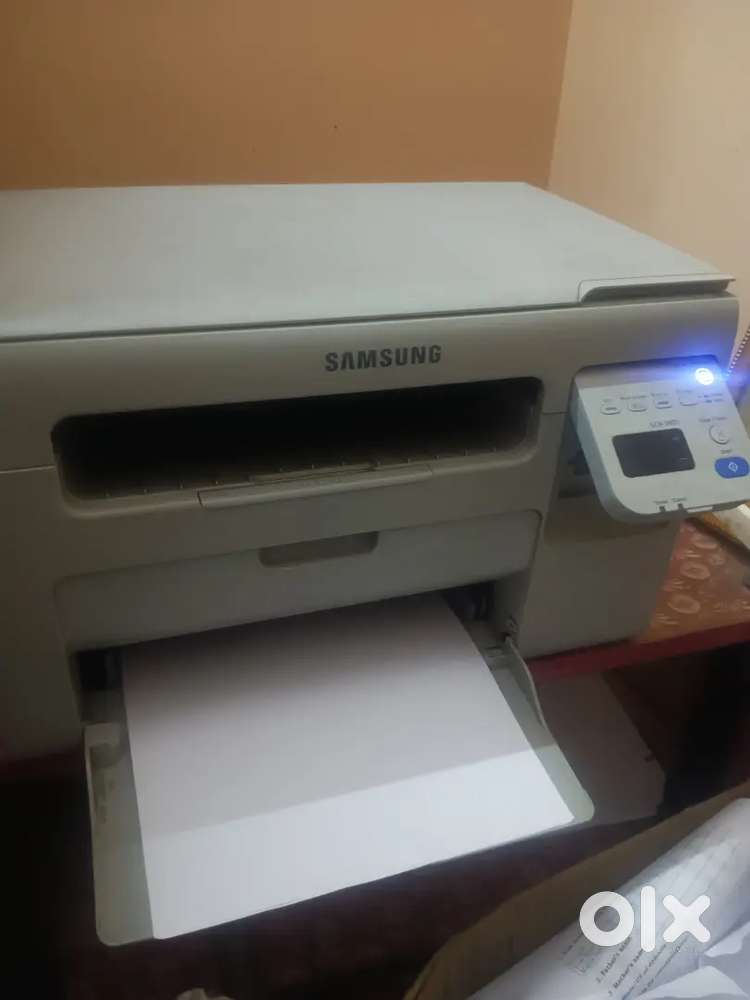 Samsung scx3401 mono chrome laser printer with scan copy and xerox