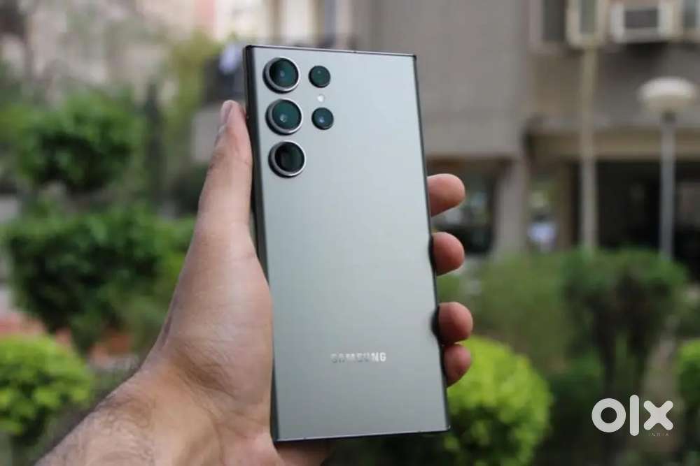 S23 ultra green with bill and box