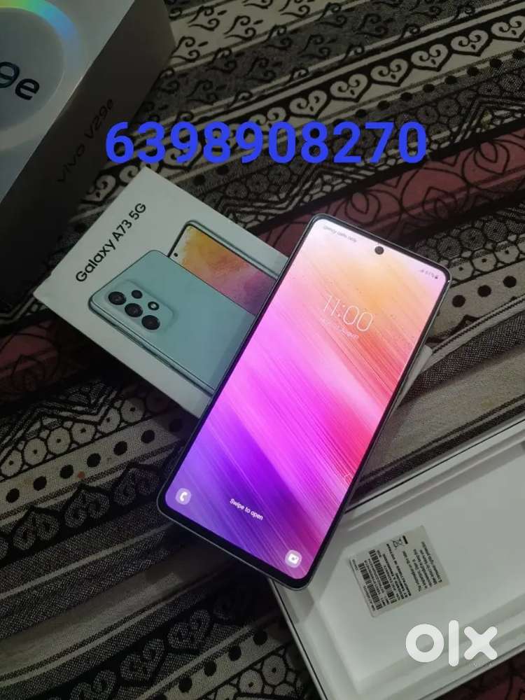 Samsung A73  5g 8 256 out of warranty  price  21000