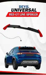 Hatchback and suvs universal wing spoiler abs plastic