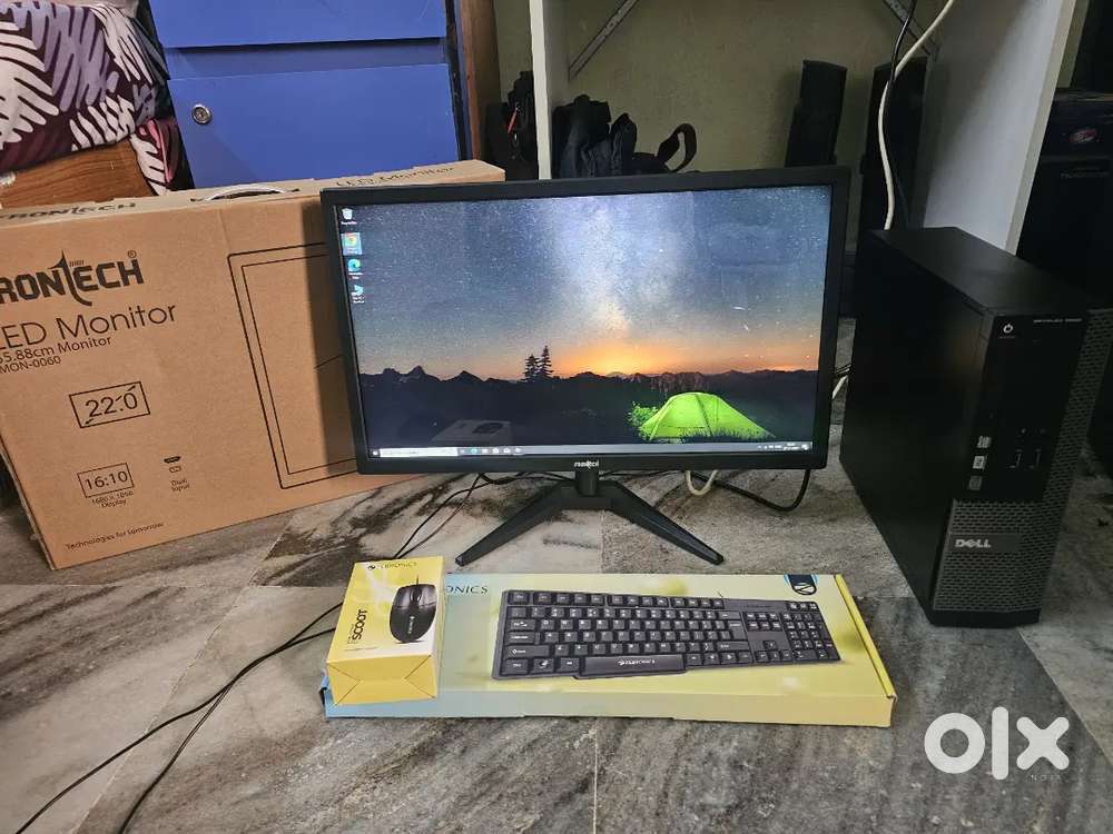 Dell i5 4th gen 8gb 500gb wi-fi built-in speakers LED 22 in warranty.