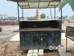 Tea stol counter irone with small tyre