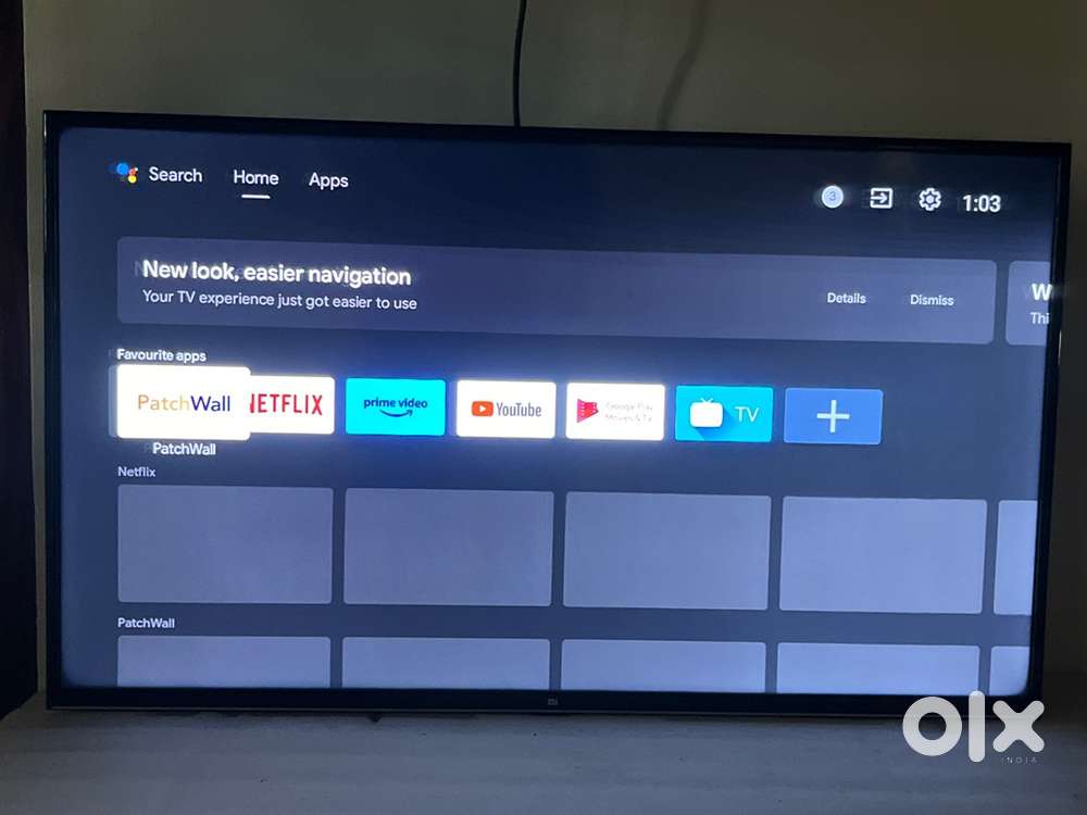 Mi tv 4x 4k 43 inch led tv