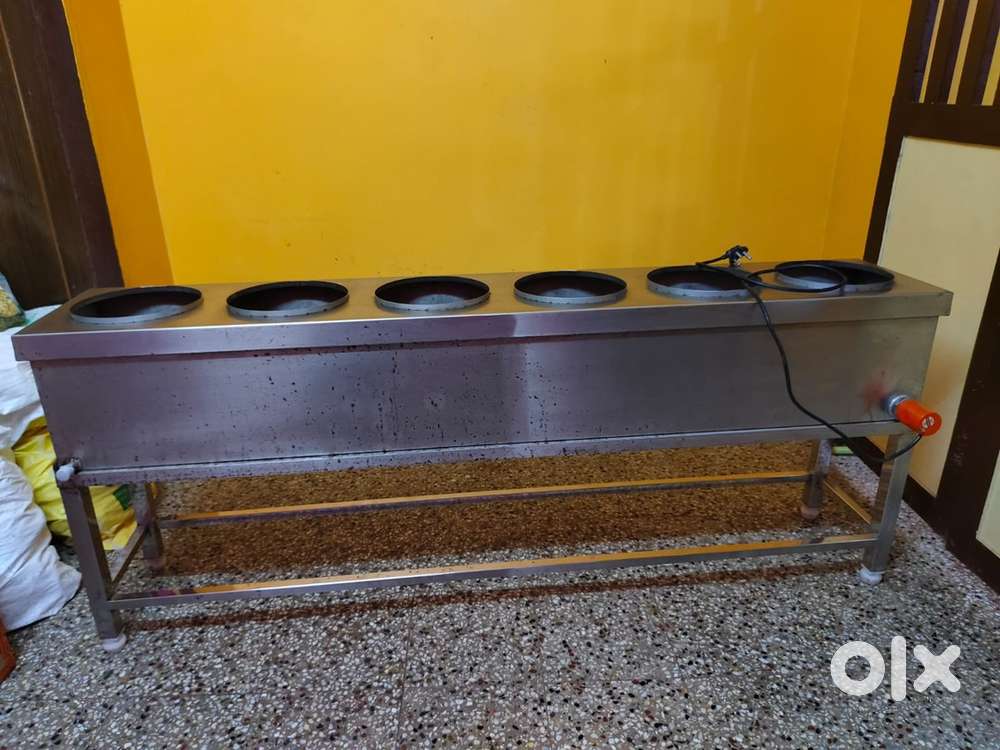 Stainless Steel 6-Pot Electric Food Warmer