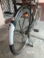 Black colour bycycle