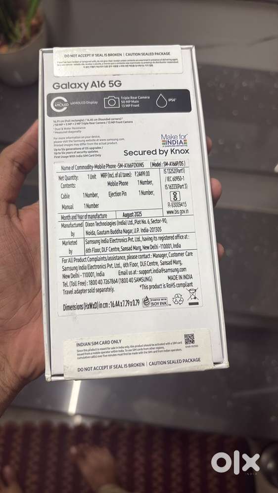 Urgent Sale No unboxed