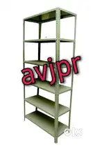 New full size iron rack with six self book rack multi purpose rack