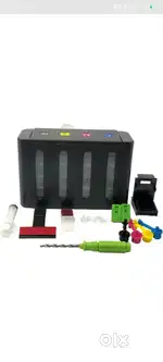 CISS Ink Tank Kit WITH ALL ACCESSORIES Universal For DeskJet Cartridge