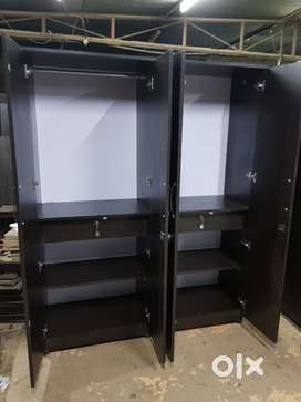 NEW 4 DOOR WARDROBE IN BLACK FINISHED