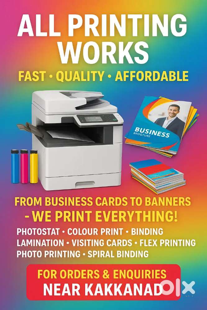 FEMALE STAFF FOR PRINTING SHOP.