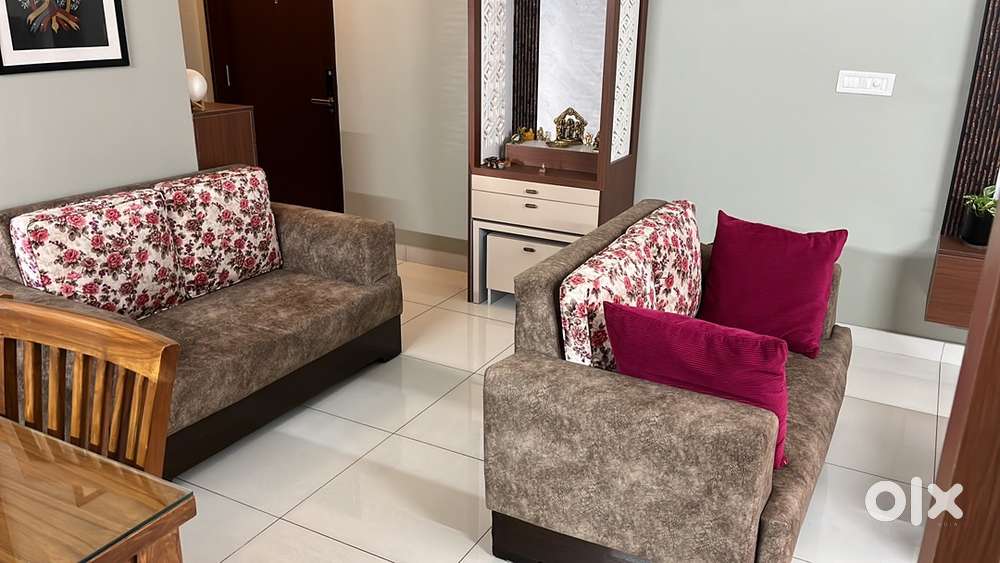 2 seater upholstered sofa - 2units