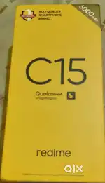 realme C15 Qualcomm edition 4gb ram ,64 Rom