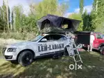 Car rooftent and kitchen for camping in Goa