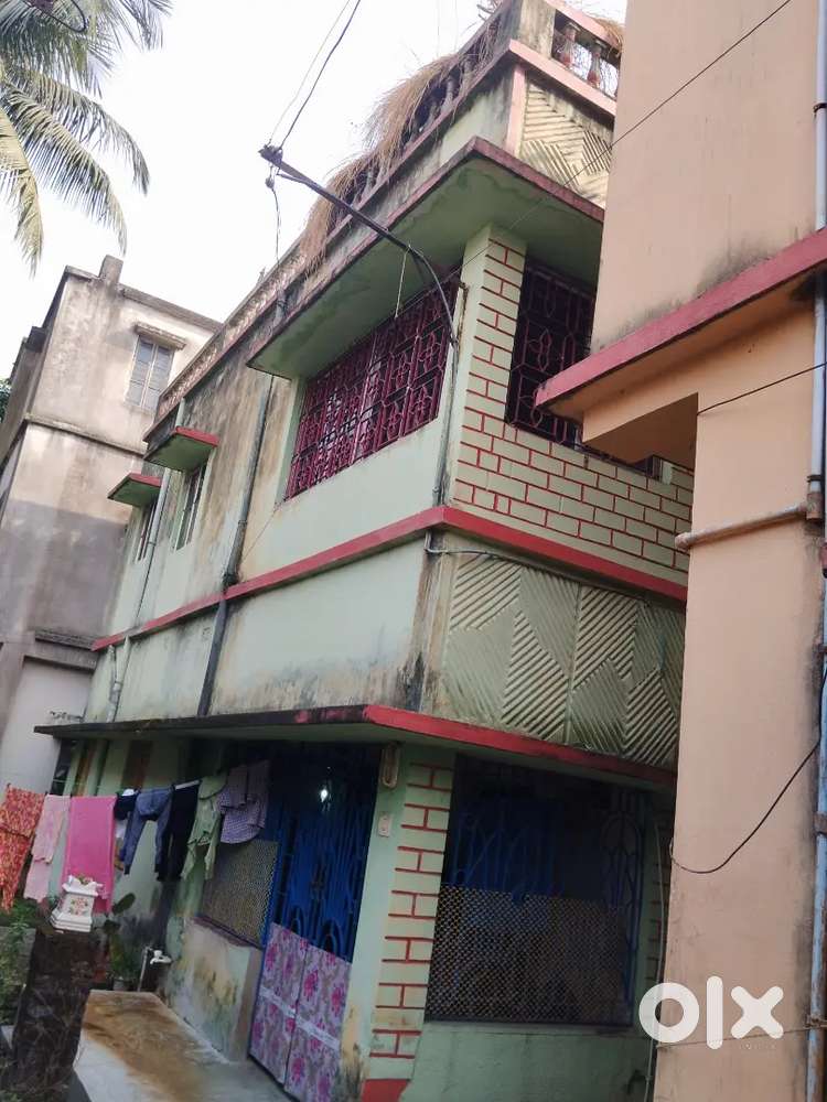 Madhyamgram Ramkrishna pally, 2tala, 4badroom, 1kata8chotak, Rs38Lak,
